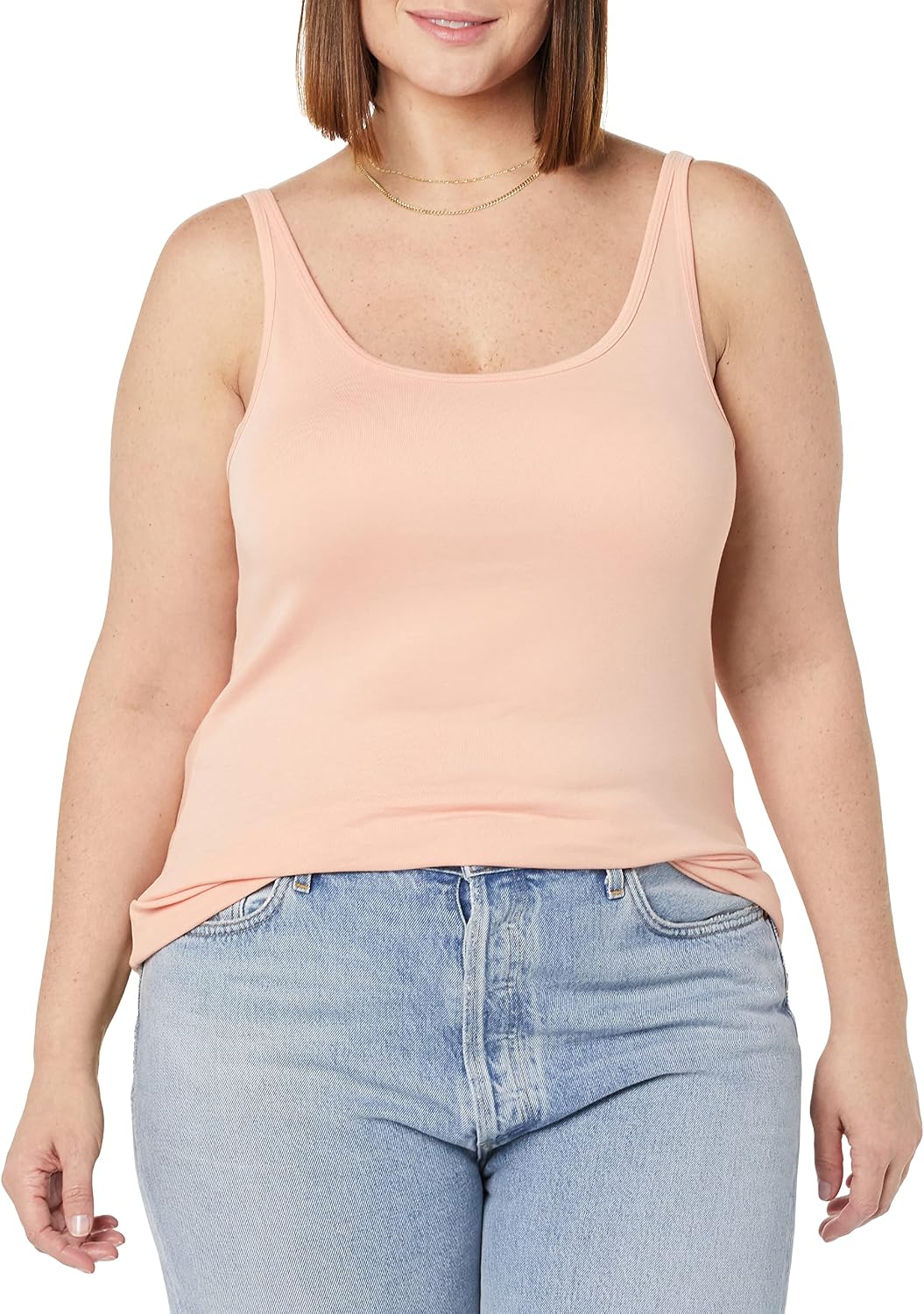 Women's Slim-Fit Thin Strap Tank Top image 3