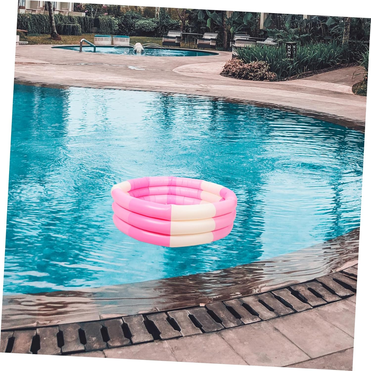 Inflatable Round Pool Thickened Design for Toddlers Small Bath Pool for Indoor and Outdoor Fun for Summer Water Play and Birthday Celebrations
