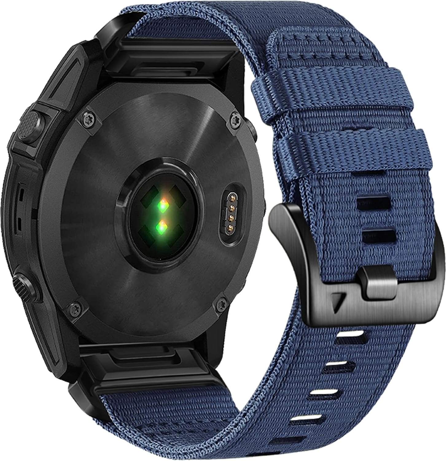 22mm / 26mm Replacement Rugged Nylon Watch Bands Compatible with Garmin Fenix 8/7X / 6X /5X/Forerunner/Approach/MARQ/quatix /D2 Series Connectors