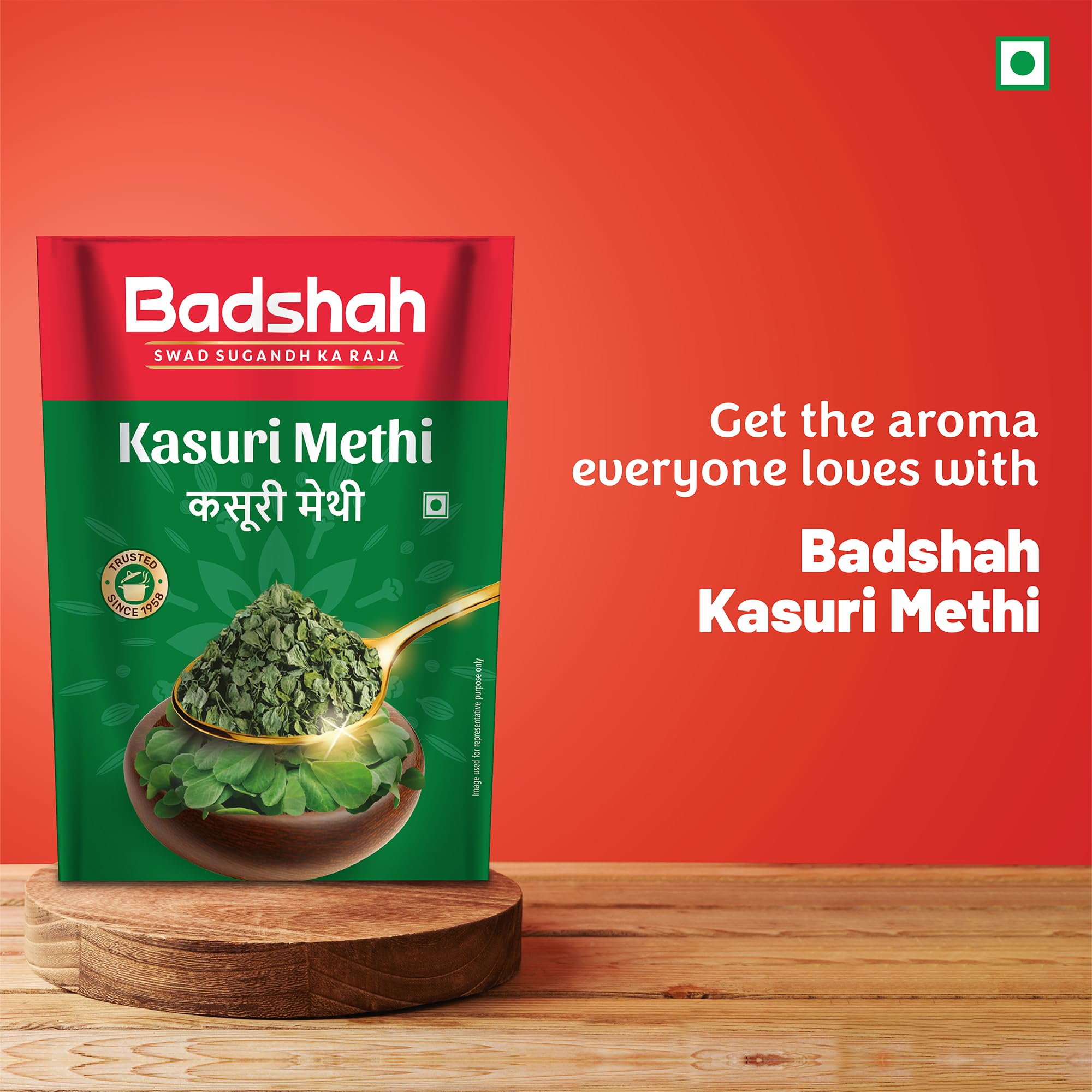 Badshah Kasuri Methi Masala Powder|Unique Blend Of Spices For Earthy Aroma & Rich Taste|Spice For Regional & Traditional Recipes,100 Grams - Image 2 thumbnail