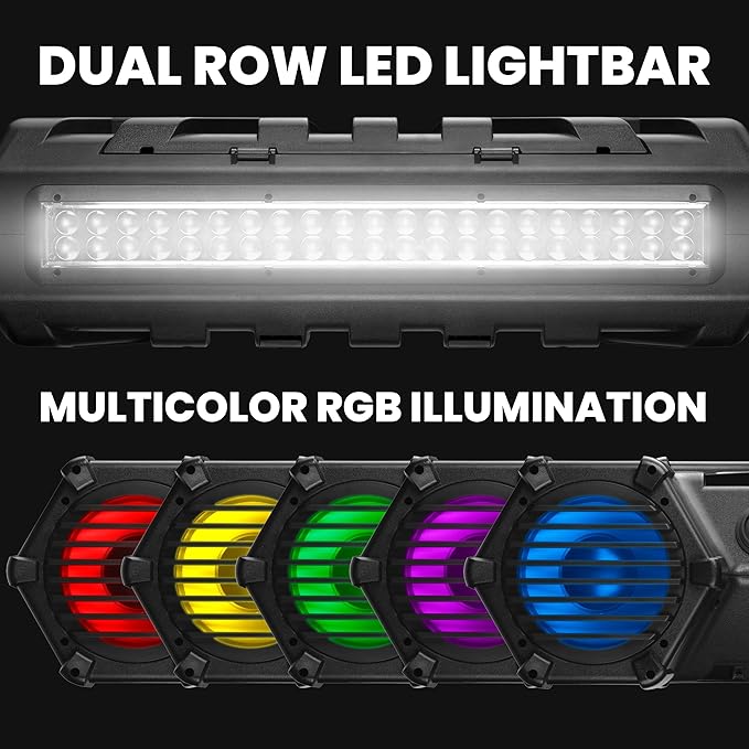 Sistema de Parlantes BOSS Audio ATV30BRGB con Bluetooth e Iluminación RGB miniatura 4