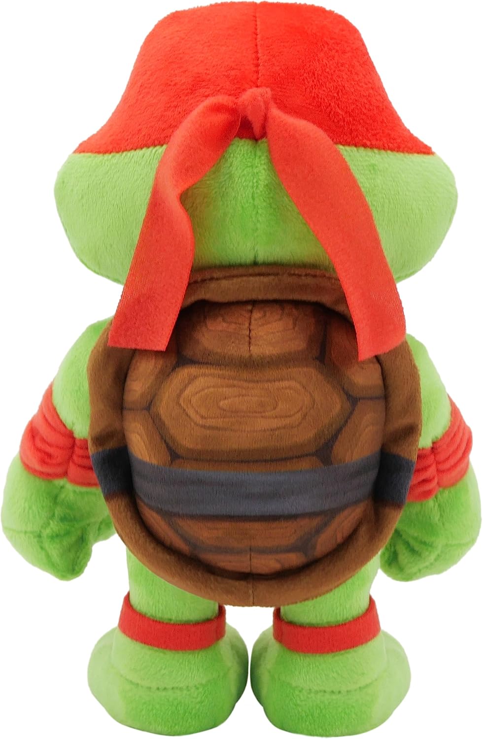 Mattel Teenage Mutant Ninja Turtles: Mutant Mayhem Raphael Plush Toy, 8 Inch Red Masked Soft Doll of TMNT Movie Hothead Muscle Fighter Raph