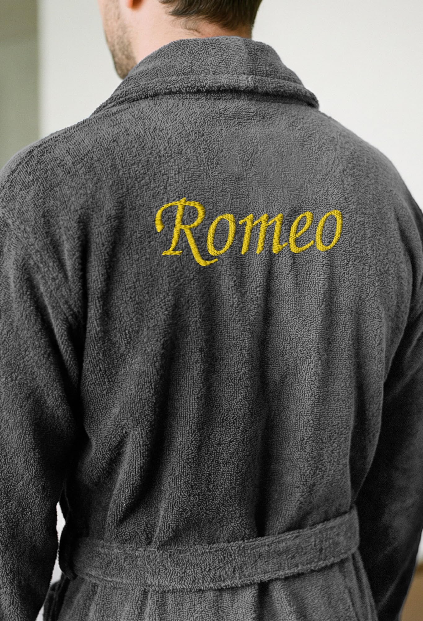 KDO MAGIC Accappatoio da bagno personalizzato per uomo