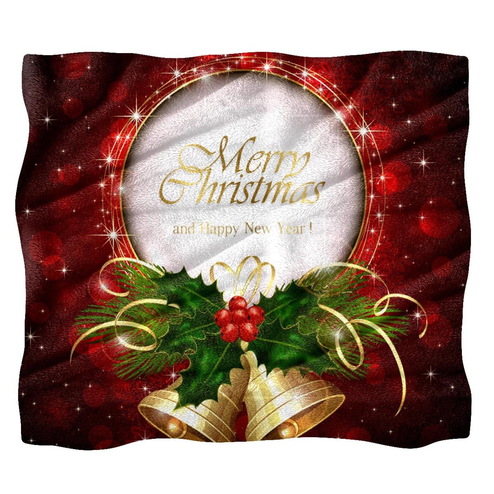Couverture de lit de Noël TBOUOBT le cadeau doux idéal pour garçons et filles