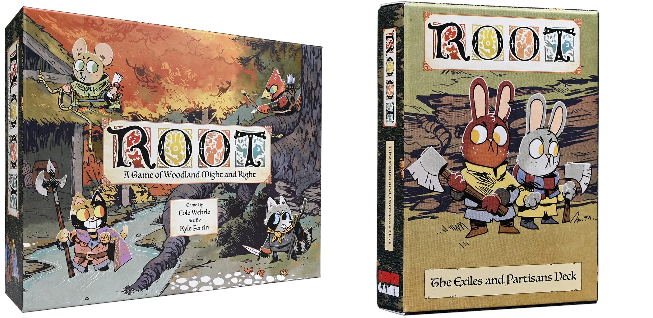 Root: Core Game and Exiles and Partisans Bundle