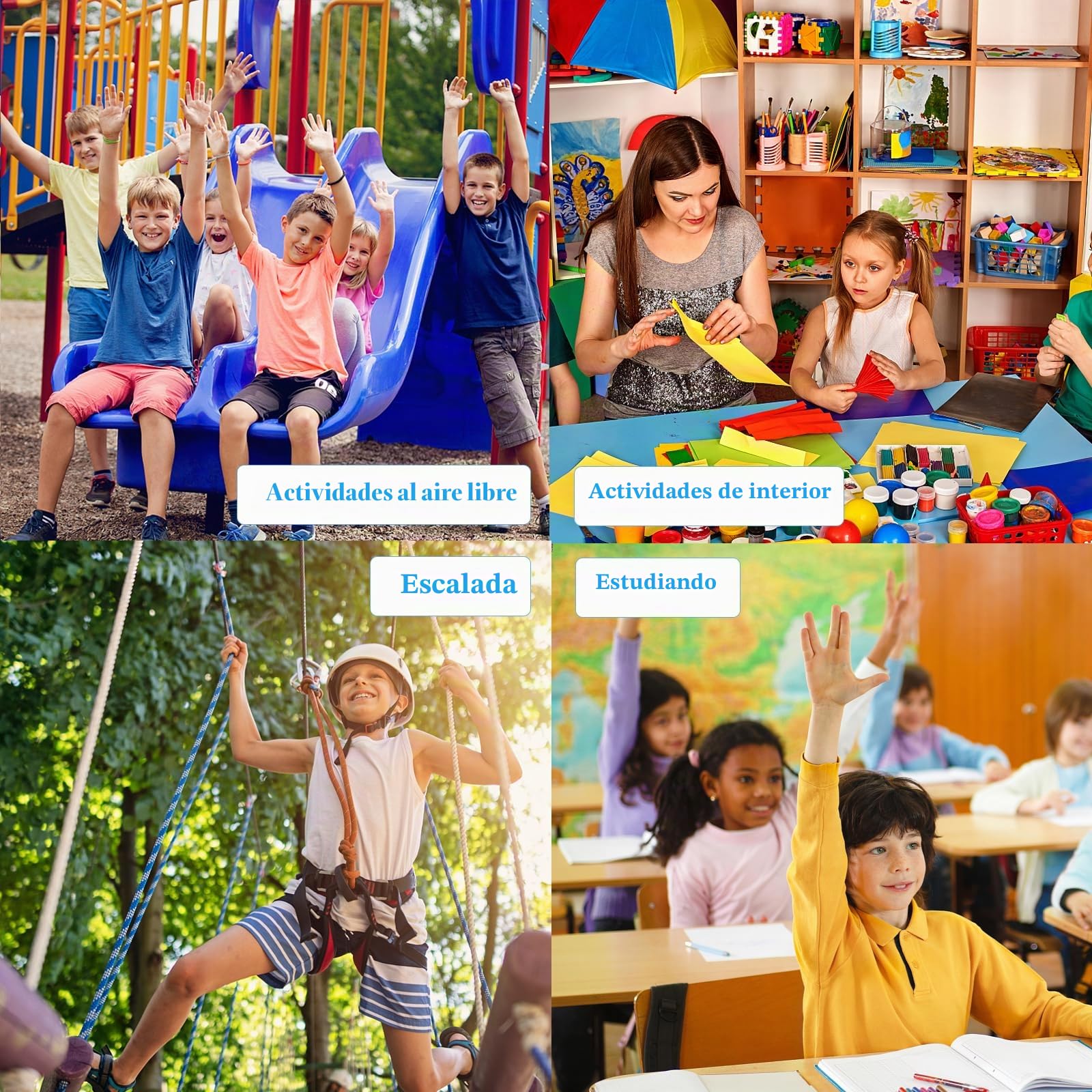 WELROG Cinturón elástico para niños - Cinturón infantil ajustable para niños y niñas