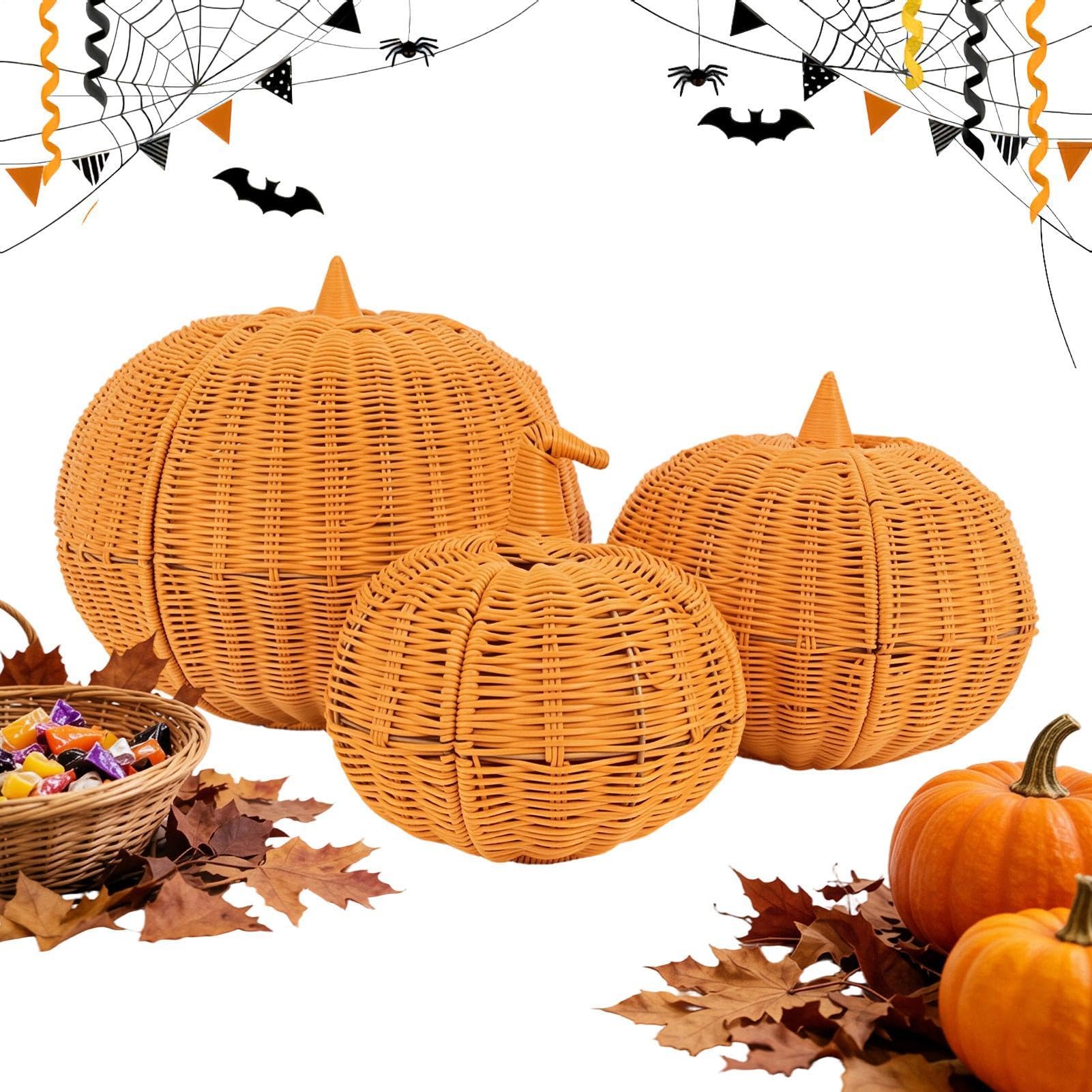 di Halloween Intrecciata a Mano Centrotavola Pieghevole Artigianale | Decorazione Halloween Per Feste Per Feste Autunnali, Inaugurazione E Arredo Casa