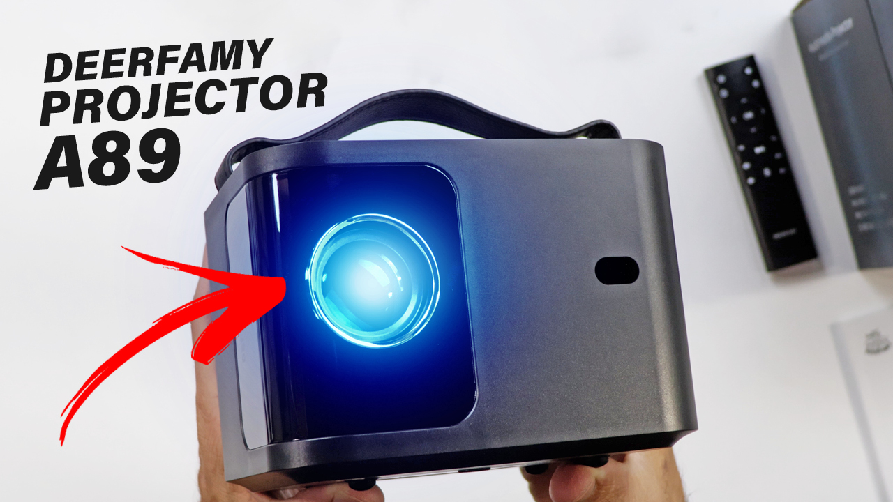 DEERFAMY 小型 プロジェクター Watch DEERFAMY A89 Projector - How Can It Be THIS GOOD? on Amazon Live