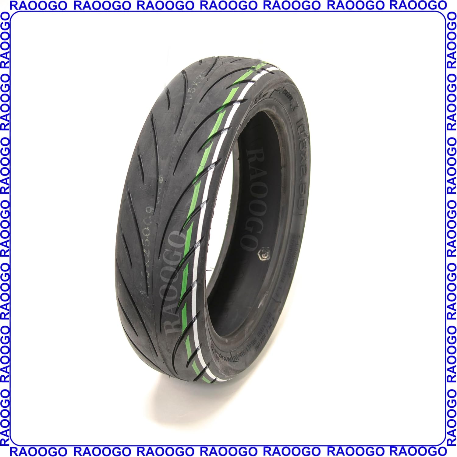 2PCS 10.5X2.50 Tire Tubeless 10.5X2.5 Scooter Tire for NIU KQi300P & KQi300X Electric Scooter 2 Pack