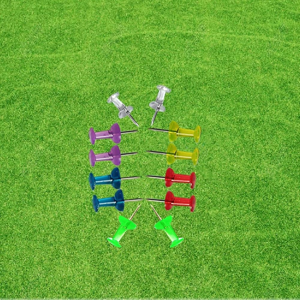 40Pcs Clear Push Pins Drawing Pins Notice Cork Board Pins Thumb Tacks