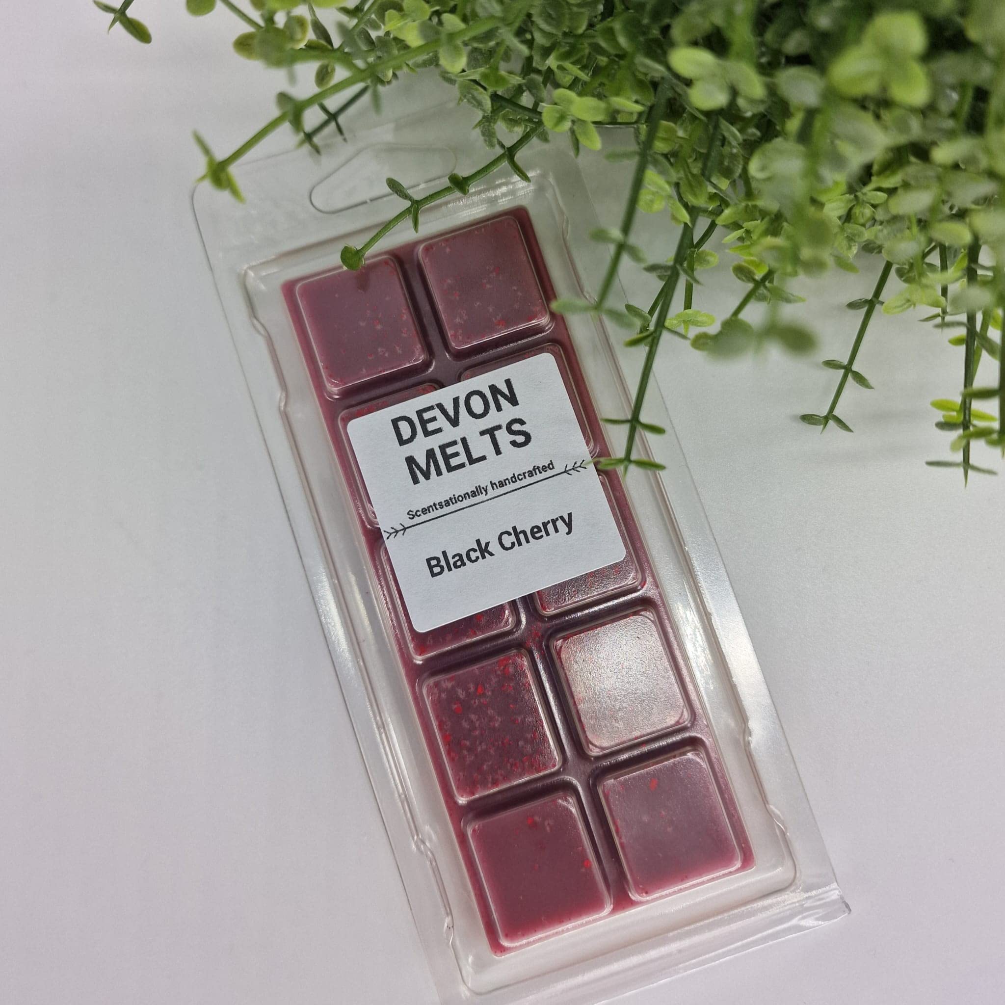Devon Melts - Black Cherry - Highly Scented 100% Soy Wax Snapbar