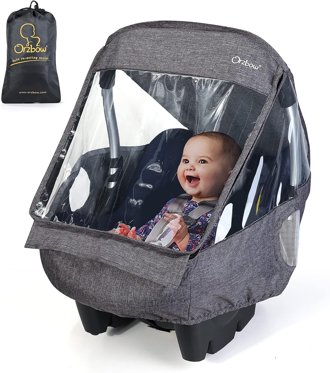 Orzbow Universal Baby Car Seat Rain Cover,Infant Car Seat Weather