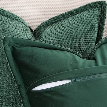 Amazon.co.jp: Madizz 模様付き シェニール ビロード クッション