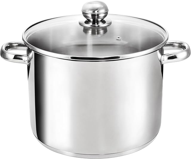 Kopf 122456 Grandis duży garnek do gotowania, Ø 26 cm, wysokość 19 cm, 10 l, stal nierdzewna