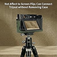 MUZIRI KINOKOO Fuji X100VI Case, Genuine Leather Protective Half