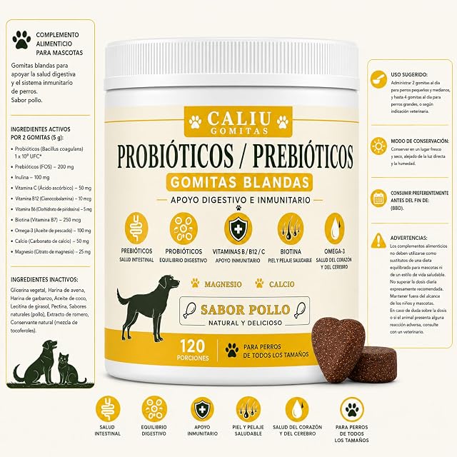 Foto 6 de 6 de Probióticos para Perros y Gatos