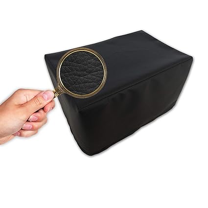 PROHEAL Premium PU Leather Cover for Table Top Wet Grinder Machine - (L X B X H) 49 X 30.5 X 30 cm (Black)