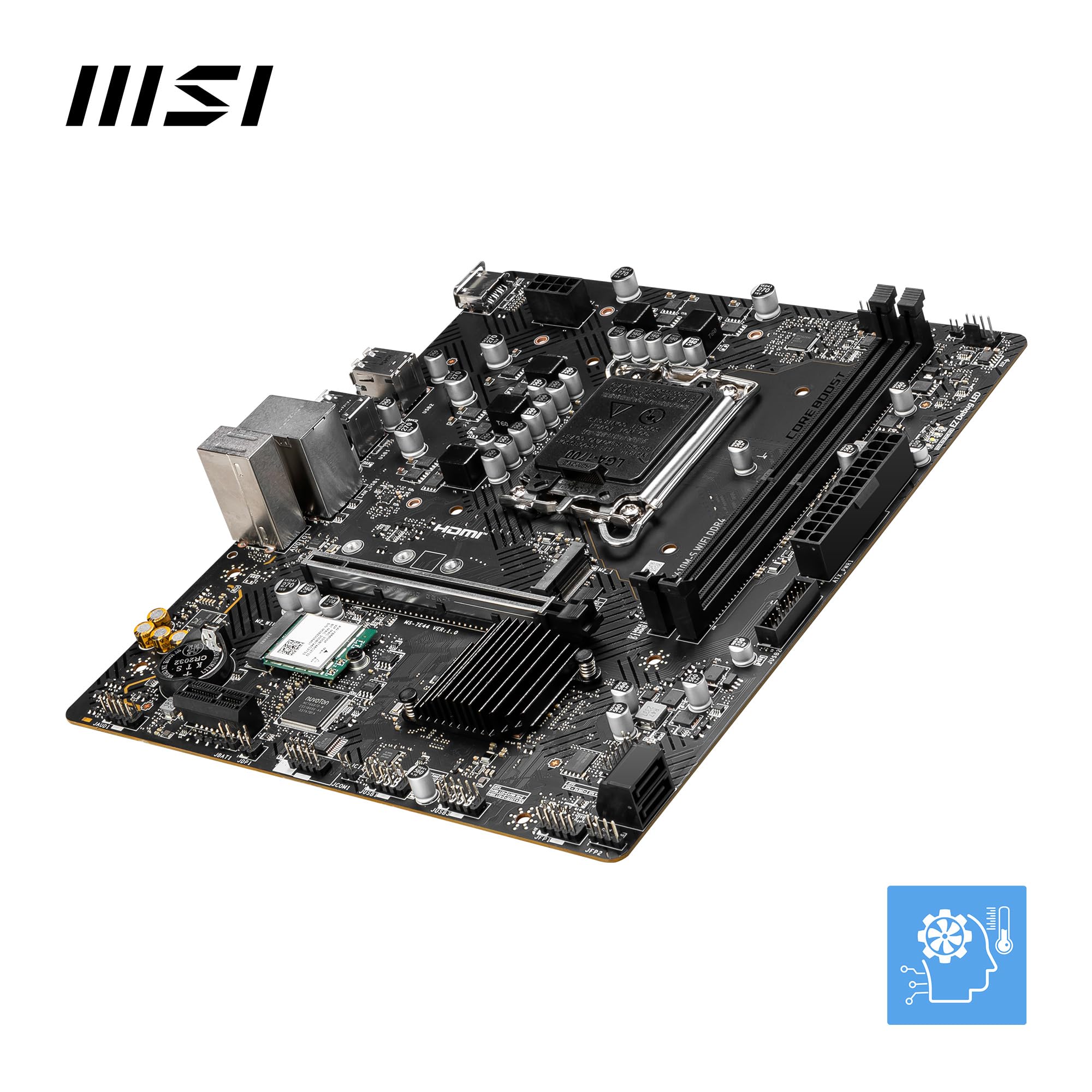 MSI PRO H610M-S WiFi DDR4 Motherboard Micro-ATX