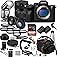 Sony a7R V Mirrorless Camera with Sigma 28-70mm Lens, LED Light, Microphone, 128GB Extreme Memory, TTL Pro Flash, Filters, Lenses, Case, Tripod, and More   Pro Photo Bundle 40pc Bundle