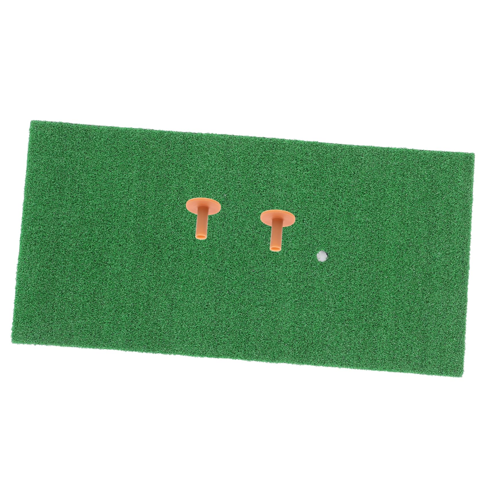 POPETPOP 3pcs Golf Practice Mat Set Indoor Hitting Mat Tee Portable Realistic Turf Training Aid for Home Gym