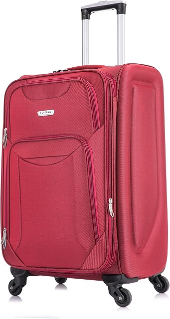 FLYMAX Cabin Carry on Flight Bag Approved Hand Luggage Case Hold Suitcase 55x35x20 Fits Ryanair Easyjet Jet 2 56x45x25