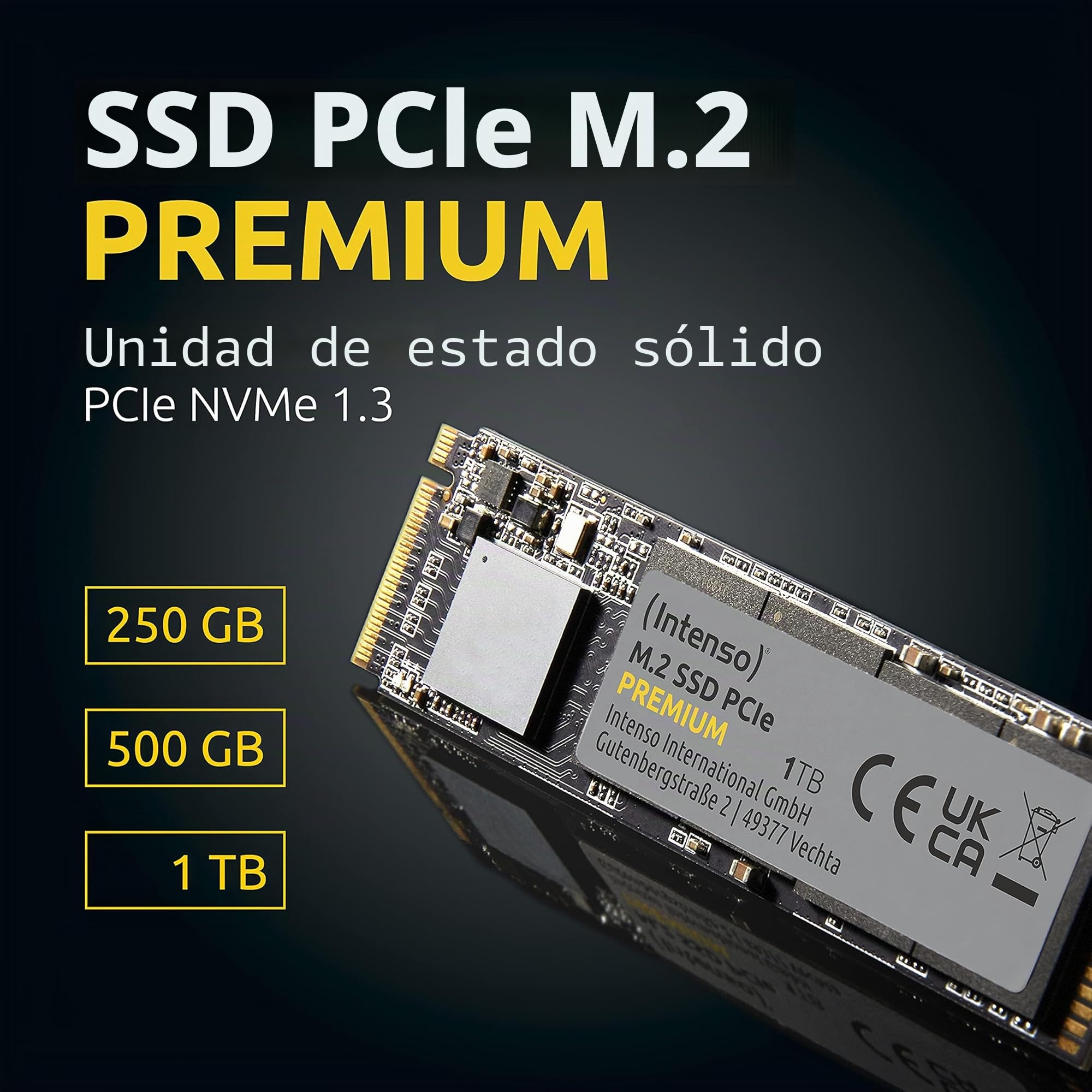 Intenso 3835450 Premium ssd 500gb pcie Gen 3x4