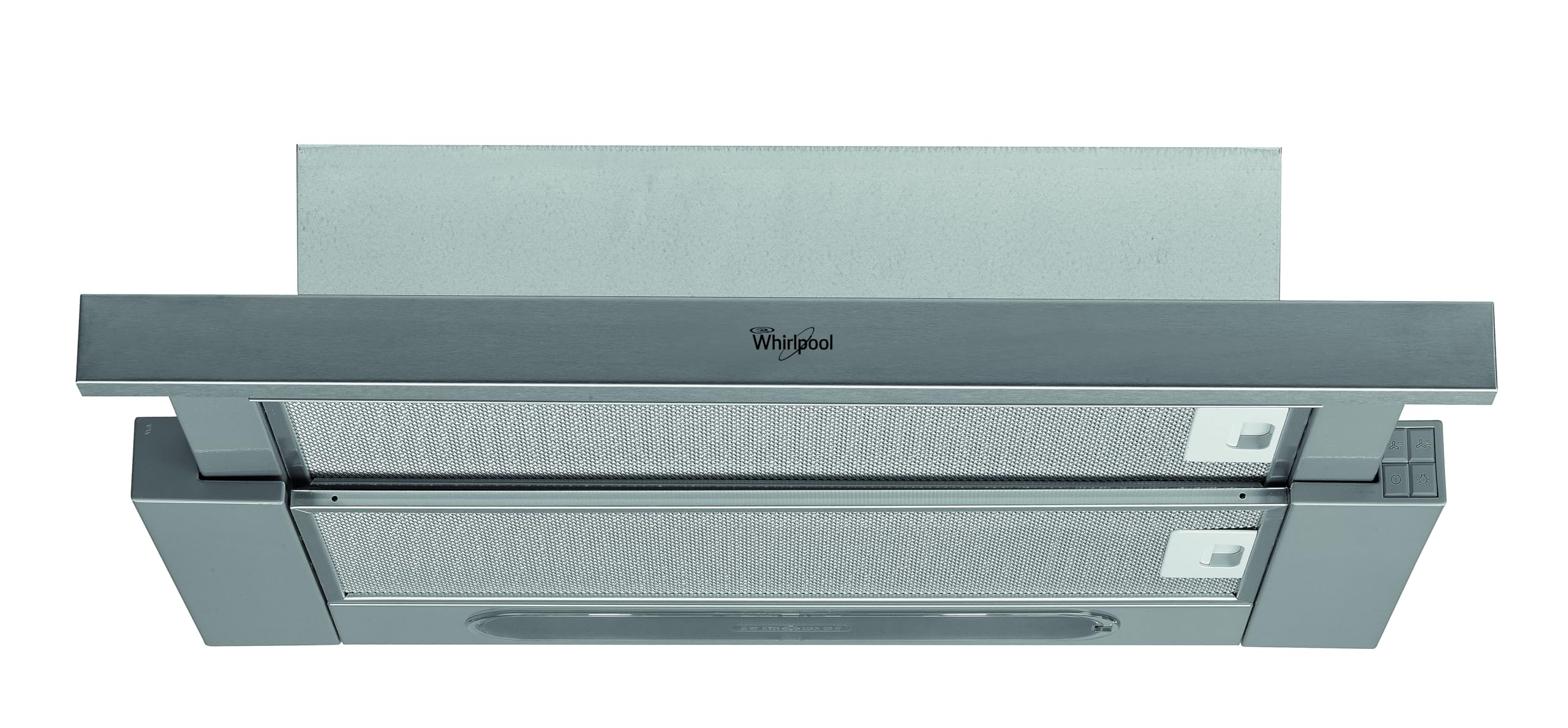 Whirlpool AKR 6390/1 IX campana Encastrada Plata 304 m³/h D