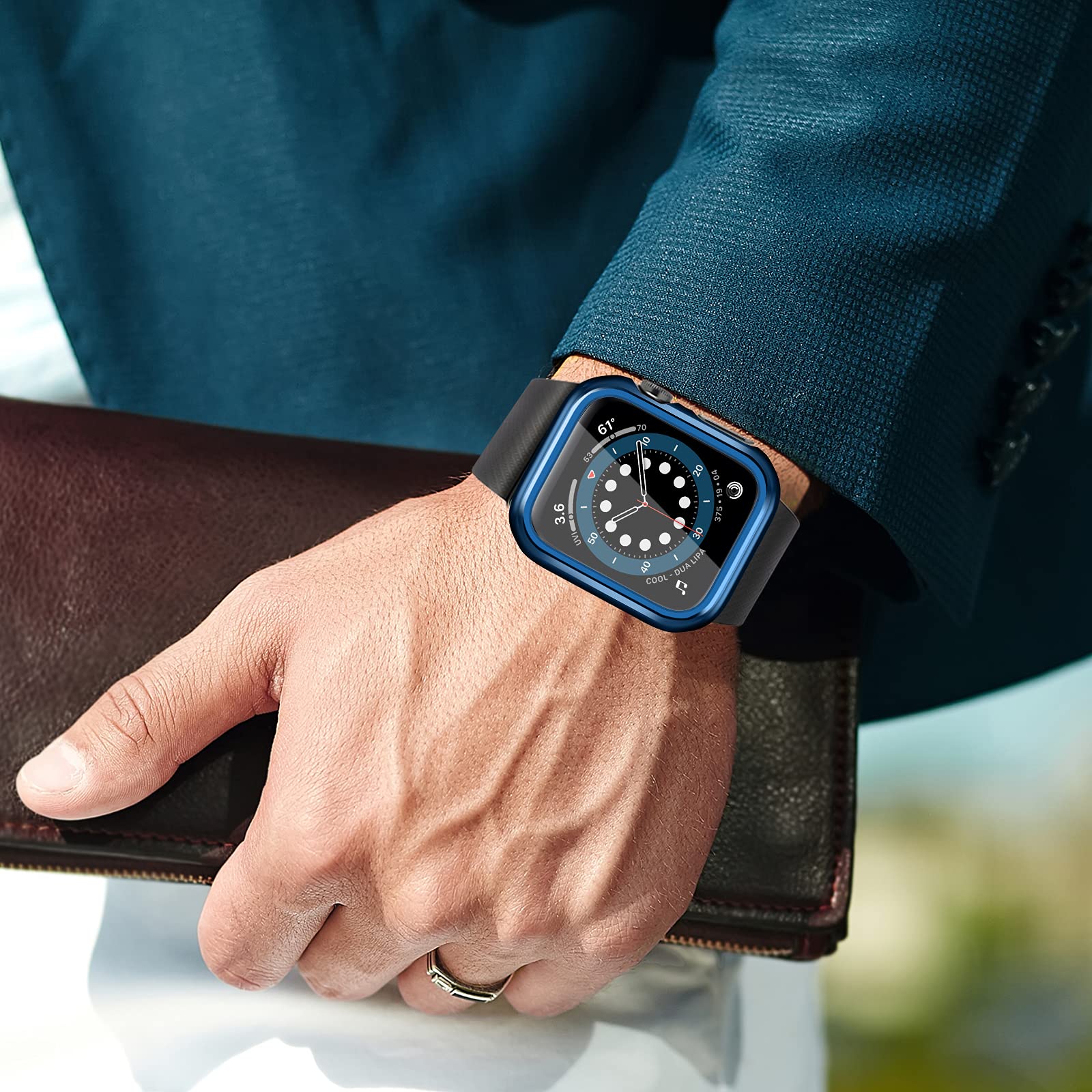 Amazon.co.jp: KIMOKU コンパチブル Apple Watch ケース Series SE2/SE 