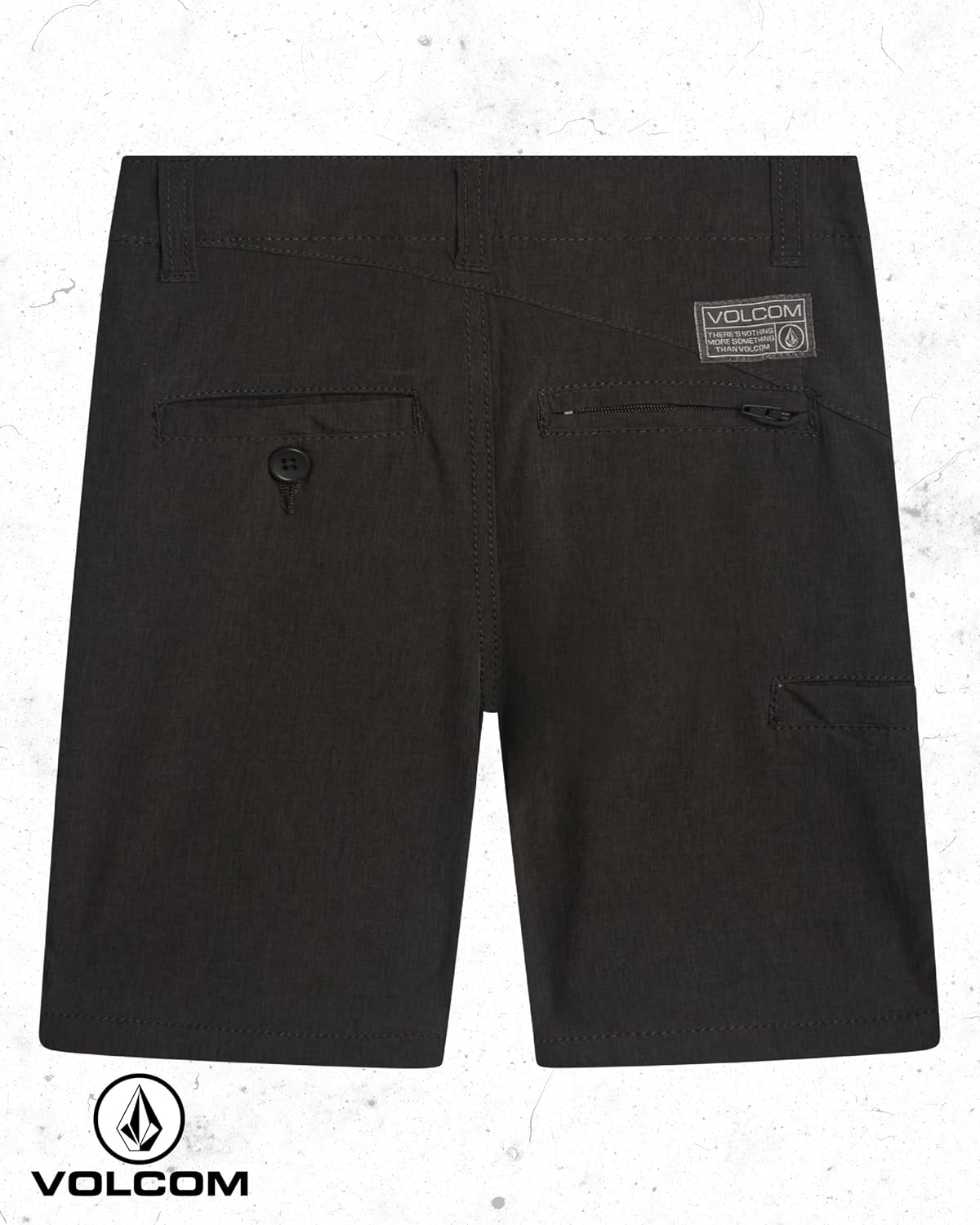 Volcom Boys Shorts - Quick Dry Hybrid Chino Shorts - Casual Boys School Uniform Short for Boys with Pockets