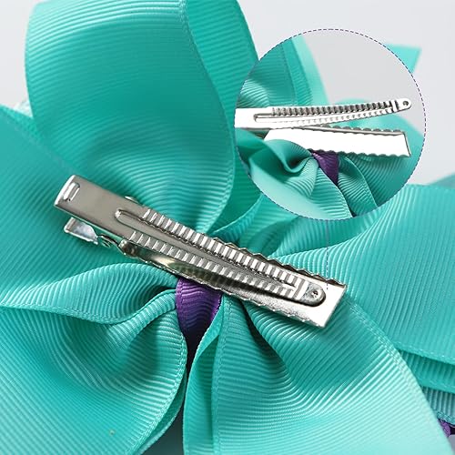 Miniatura 4 de Clip de lazo de sirena para niñas y mujeres, 6 pulgadas, accesorios de disfraz de princesa grande, accesorios de Halloween, Navidad, fiesta de