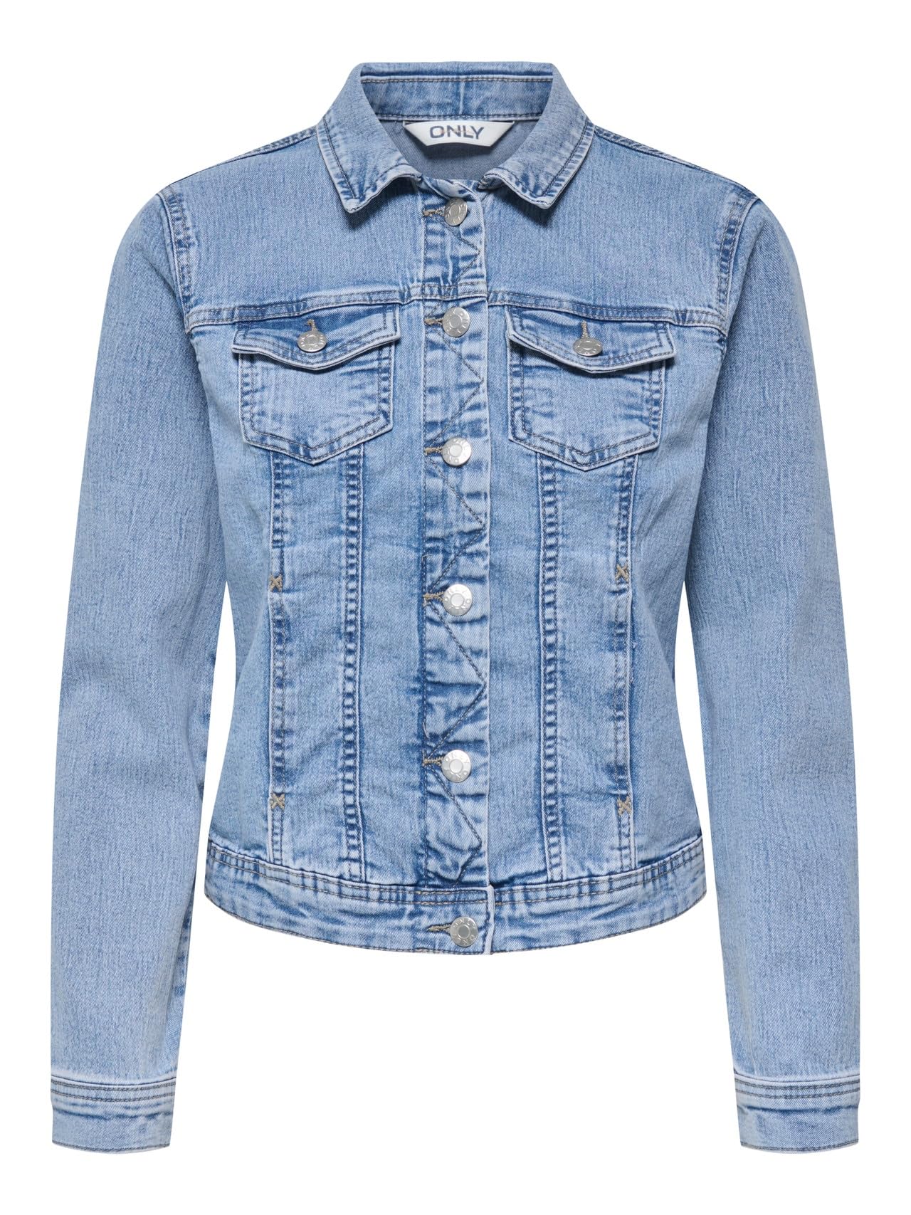 Only Women's Bleu Denim Jacket Wonder