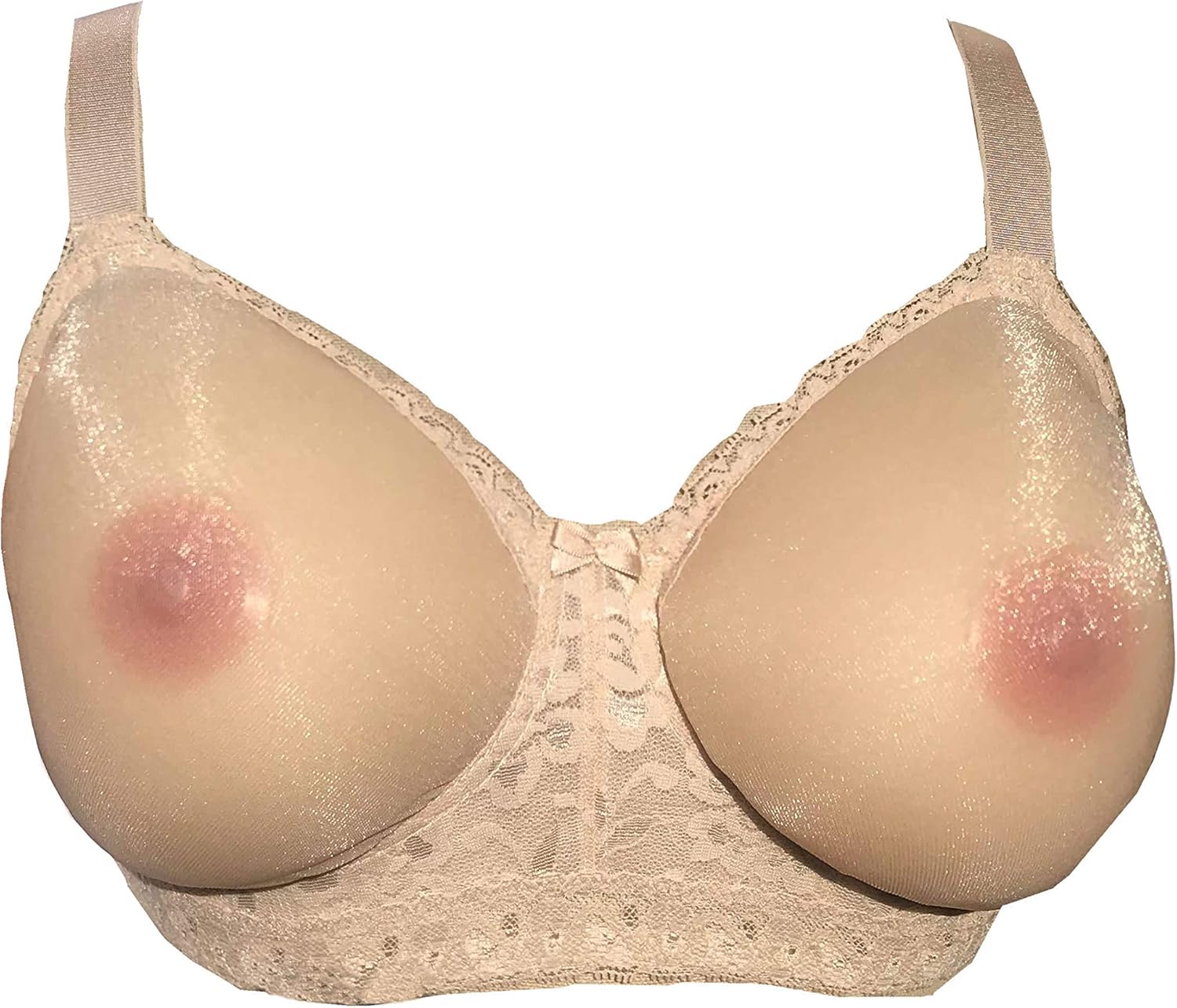 BIMEI See-Through Pocket Bra for Silicone Breastforms Crossdress8585