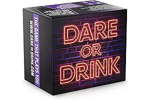 The Ultimate Party Icebreaker and Conversation Starter: Drink or Dare Adult Card Game