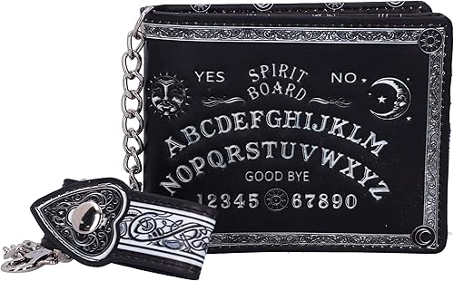 Nemesis Now Spirit Board - Cartera Ouija en relieve color negro 73in 43in