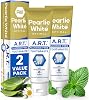 Pearlie White Active Remineralization Toothpaste - Fluoride Free 3.8oz, 110gm - Non Fluoride Remineralizing Toothpaste for Tooth Enamel Repair | Contains Hydroxyapatite and Xylitol, Pack of 2