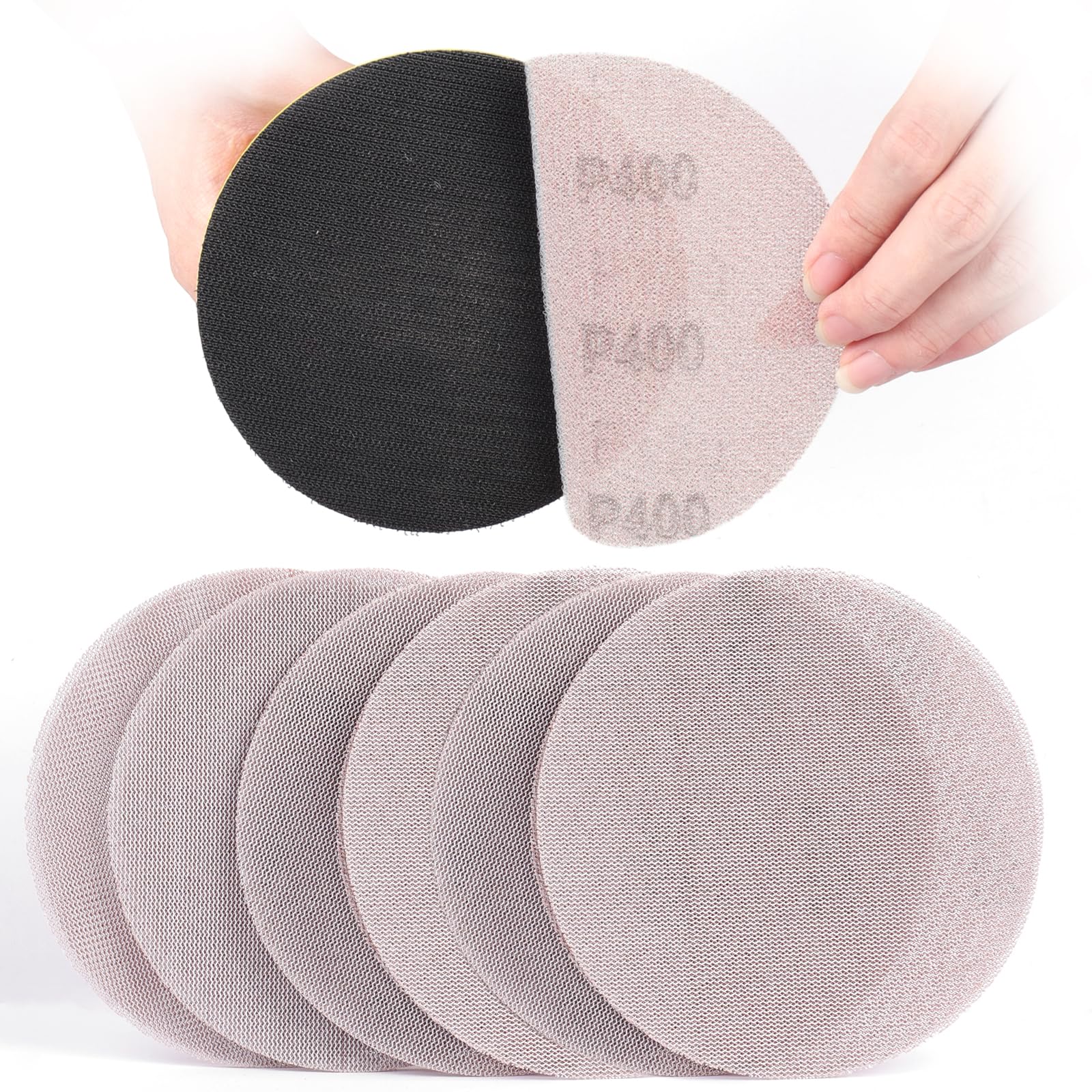 Sruhrak 125mm Mesh Sanding Discs