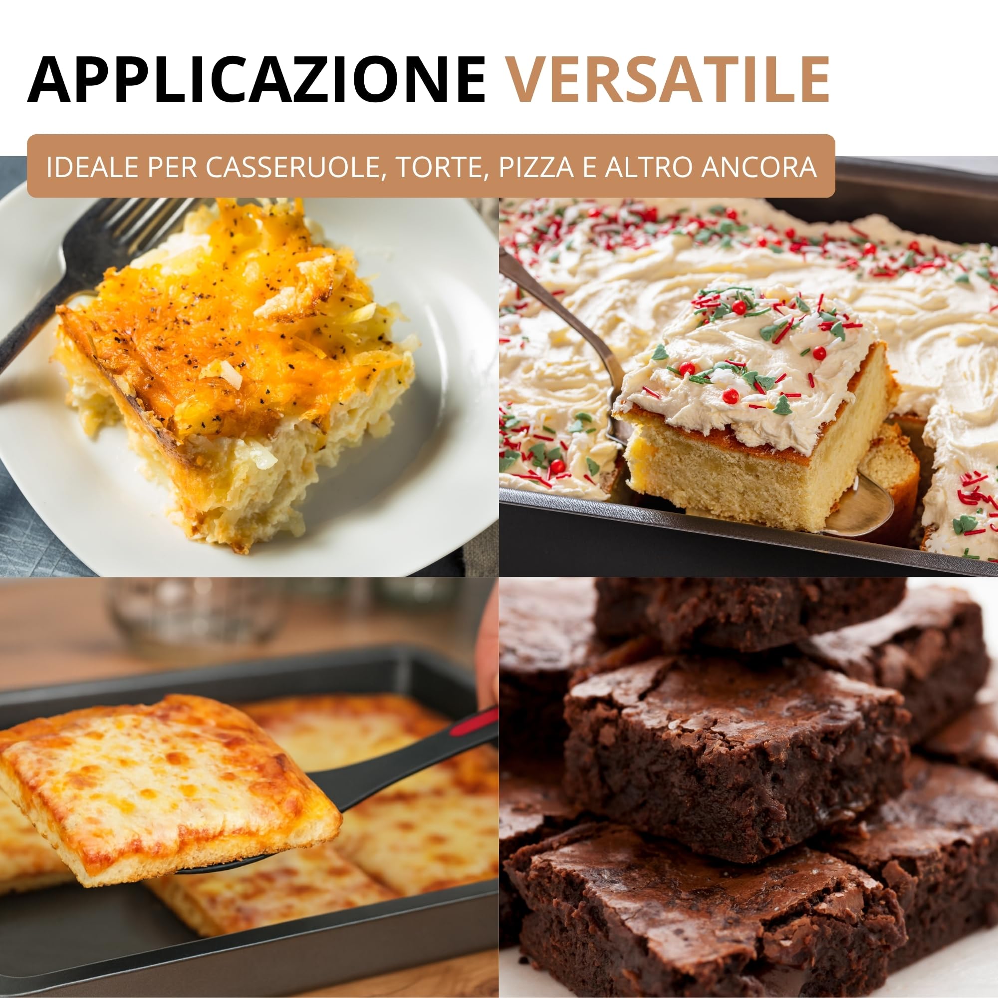 Westmark Teglia da cucina/Pirofila, Molto alta, Acciaio stampato a freddo, Back Meister, Antracite, 32962270