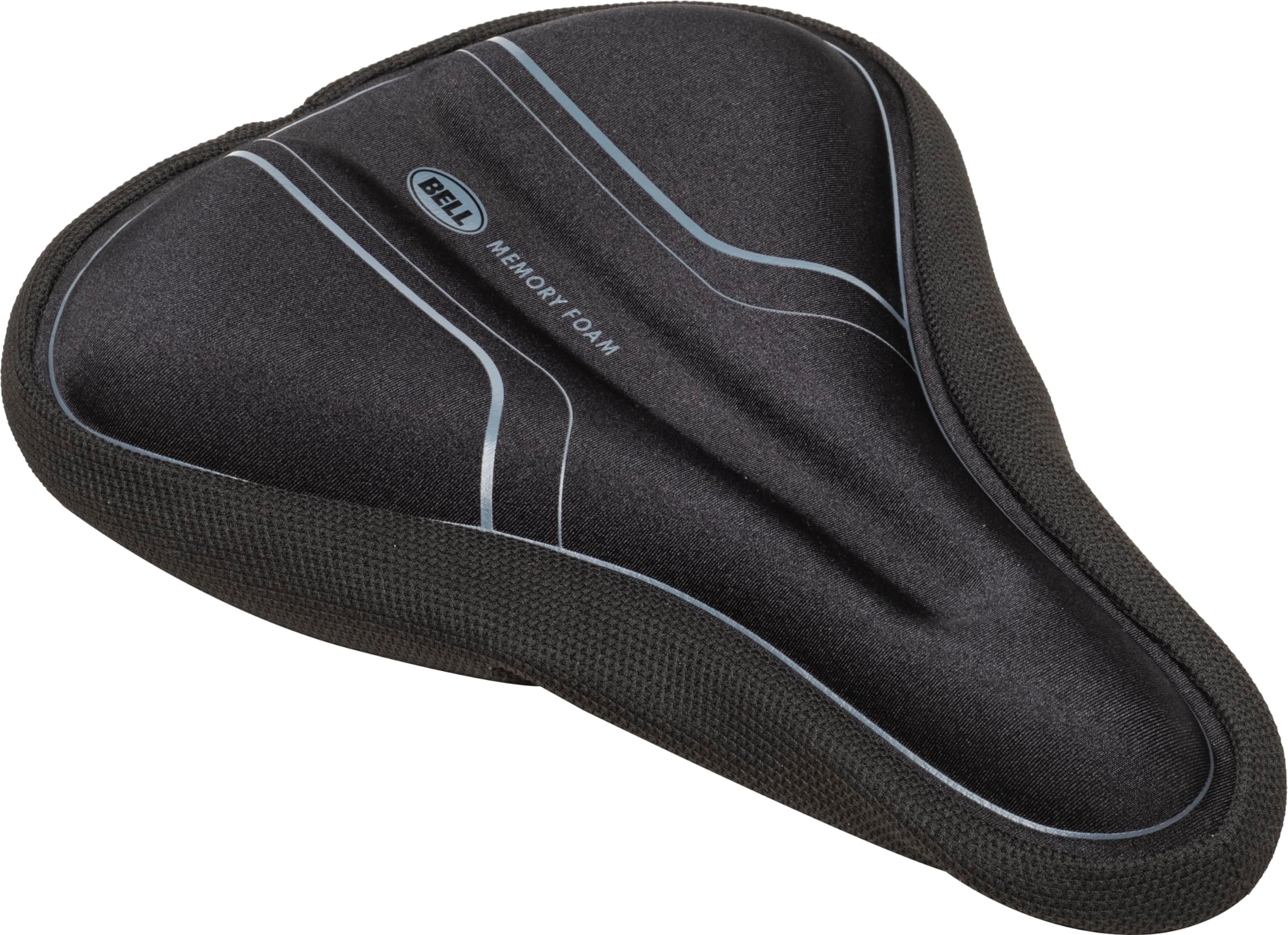 Coosh 800 Memory Foam Bicycle Seat Pad, Black