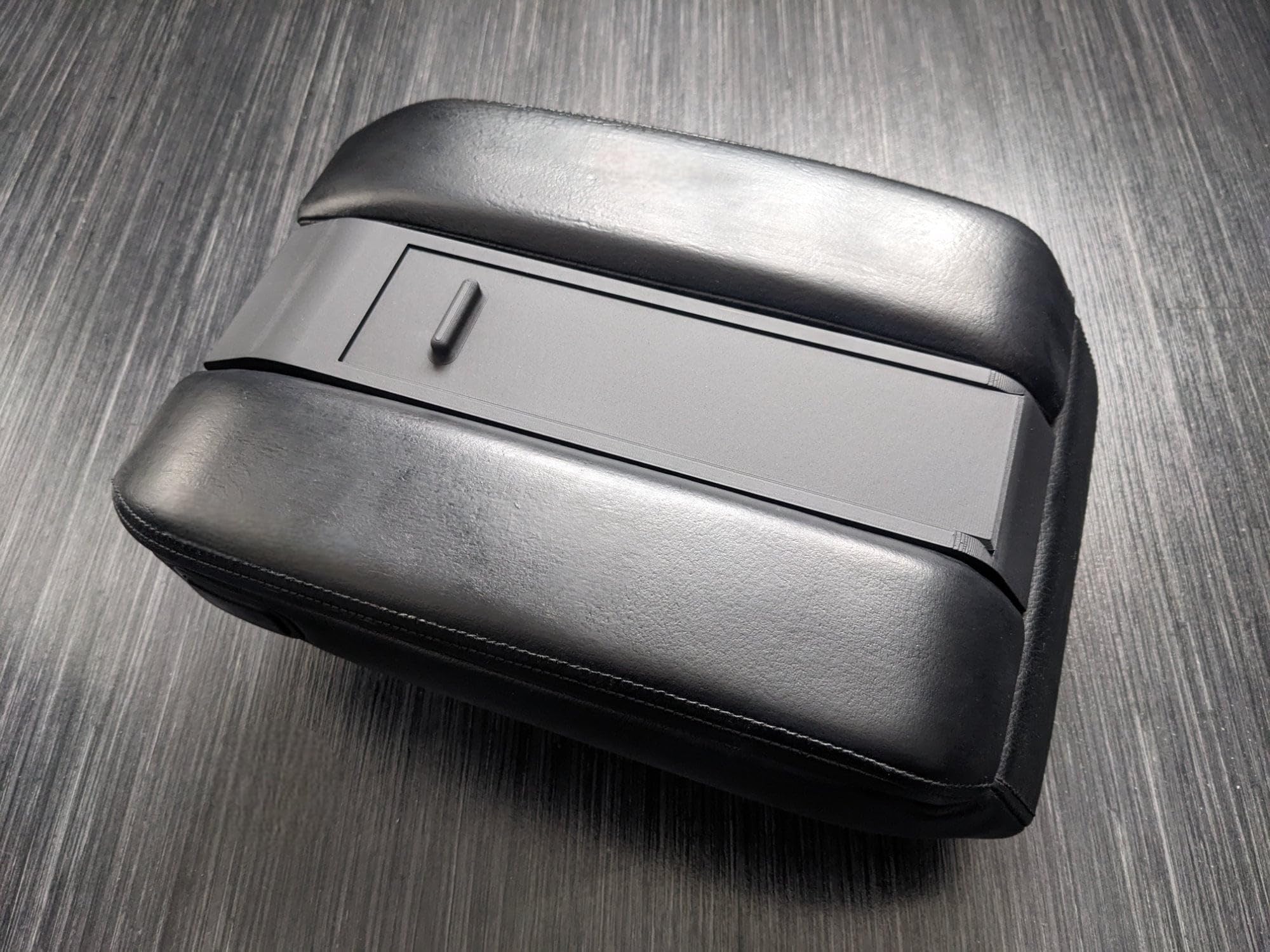 Compatible with BMW E38 Armrest Box Organizer Phone Cradle Replacement | Storage Organizer Box, Replaces E38 Armrest Phone Cradle, Direct Fit Interior Accessory, Easy Install