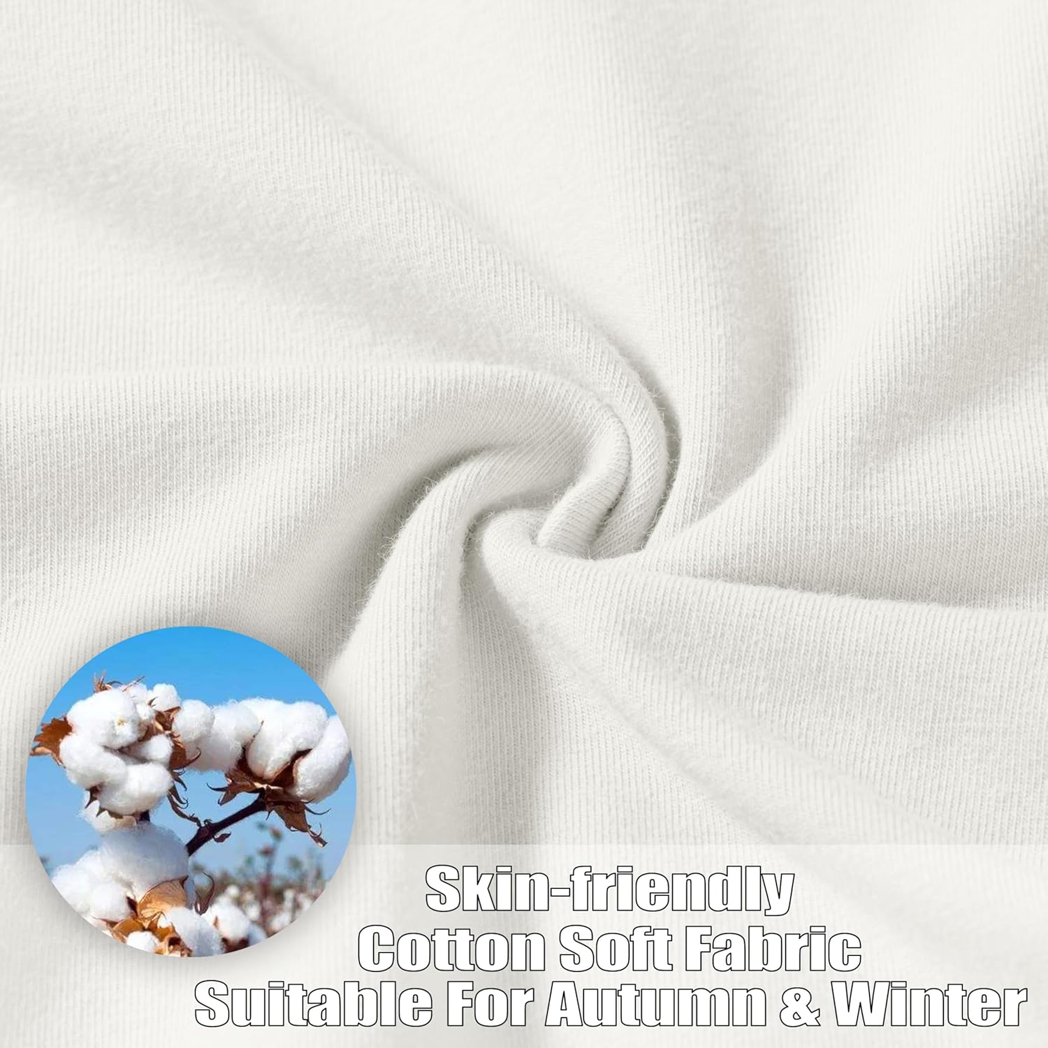 SANTINY Women's Cotton Sweatpants Yoga Lounge Casual Pants Open Bottom Sweat Pants for Women with Pockets - Image 4