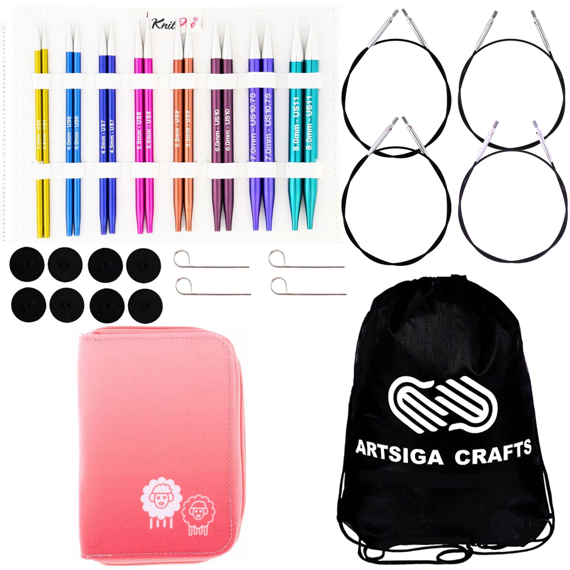 Amazon.com: KnitPro Zing Deluxe Set 4 inch Circular Knitting