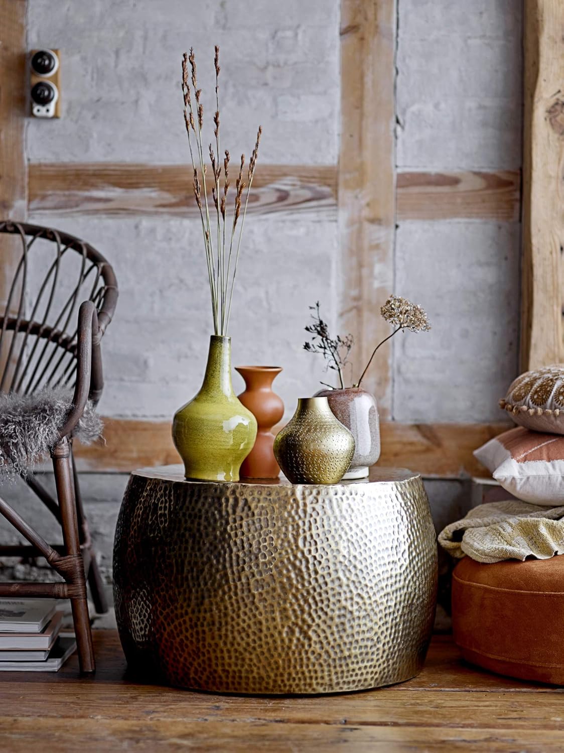 Bloomingville Sienna Stoneware Vase with Shapely Design