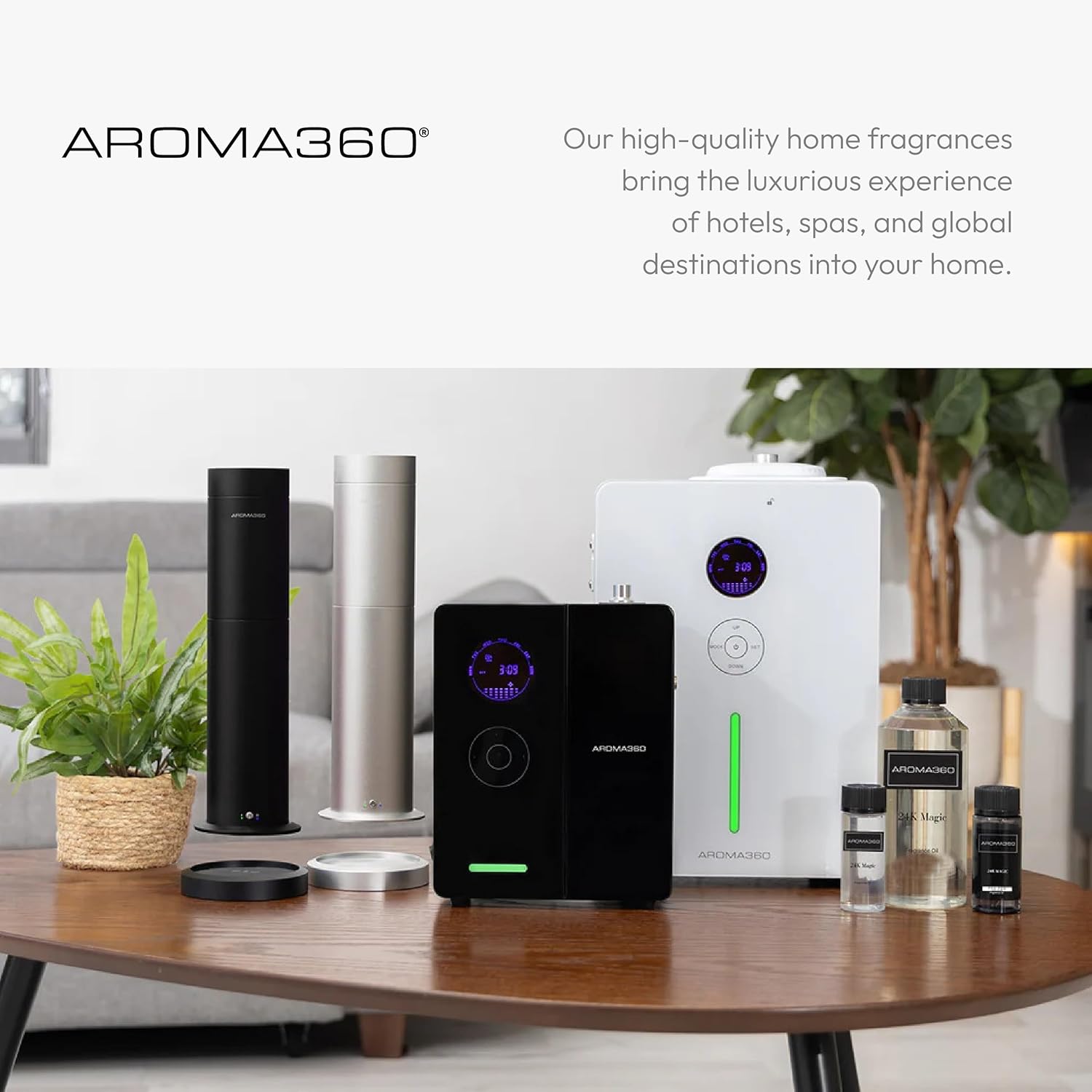 Aroma360 | My Way Pro-Pod Oil Blend | Luxury Hotel Inspired Diffuser Scent | Aromatherapy Scent Diffuser Oil | Tuscan Leather, Sandalwood and Iris 1.7 fl oz, 50 mL