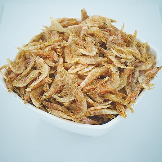 Dry and Salted Crispy and Ready to Cook Prawns (Shrimps/Zhinga/Chingri) Big Sukat 100gms
