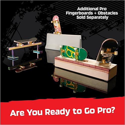 Miniatura 22 de TECH DECK, Revive Pro Series - Tabla de dedos con pantalla de almacenamiento, diseñada para profesionales; auténticas mini patinetas, juguetes