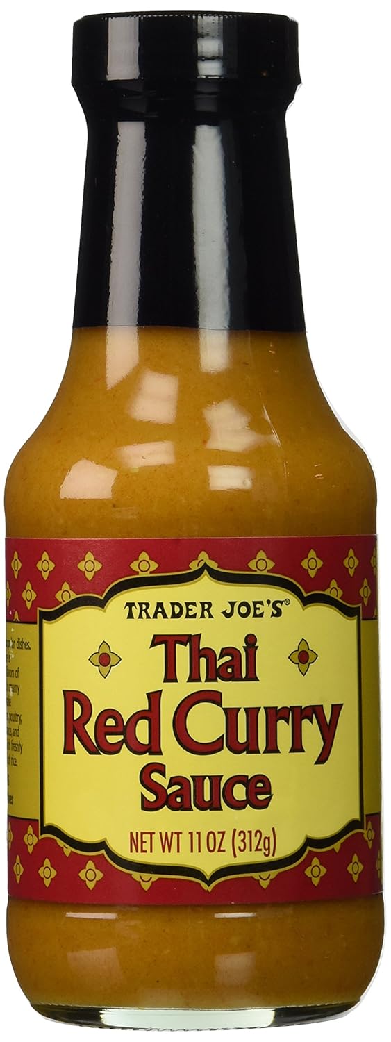 Trader Joe's Thai Red Curry Sauce 2 Pack Grocery & Gourmet Food