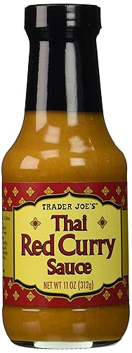 Trader Joe's Salsa de curry rojo tailandés - Paquete de 2