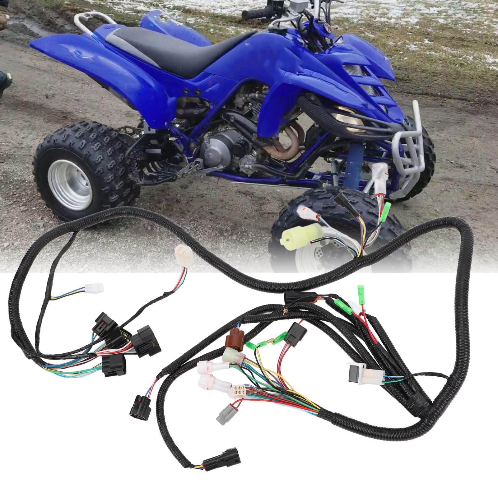 Cablaggio Elettrico Principale Per Yamaha YFM660R 660 (2002-2004) - Ricambio Originale 5LP 82590 10 00 - Foto 12