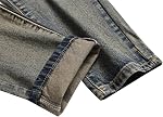Men's Ripped Jeans,Slim Fit Distressed Straight Leg Fashion Denim Pants