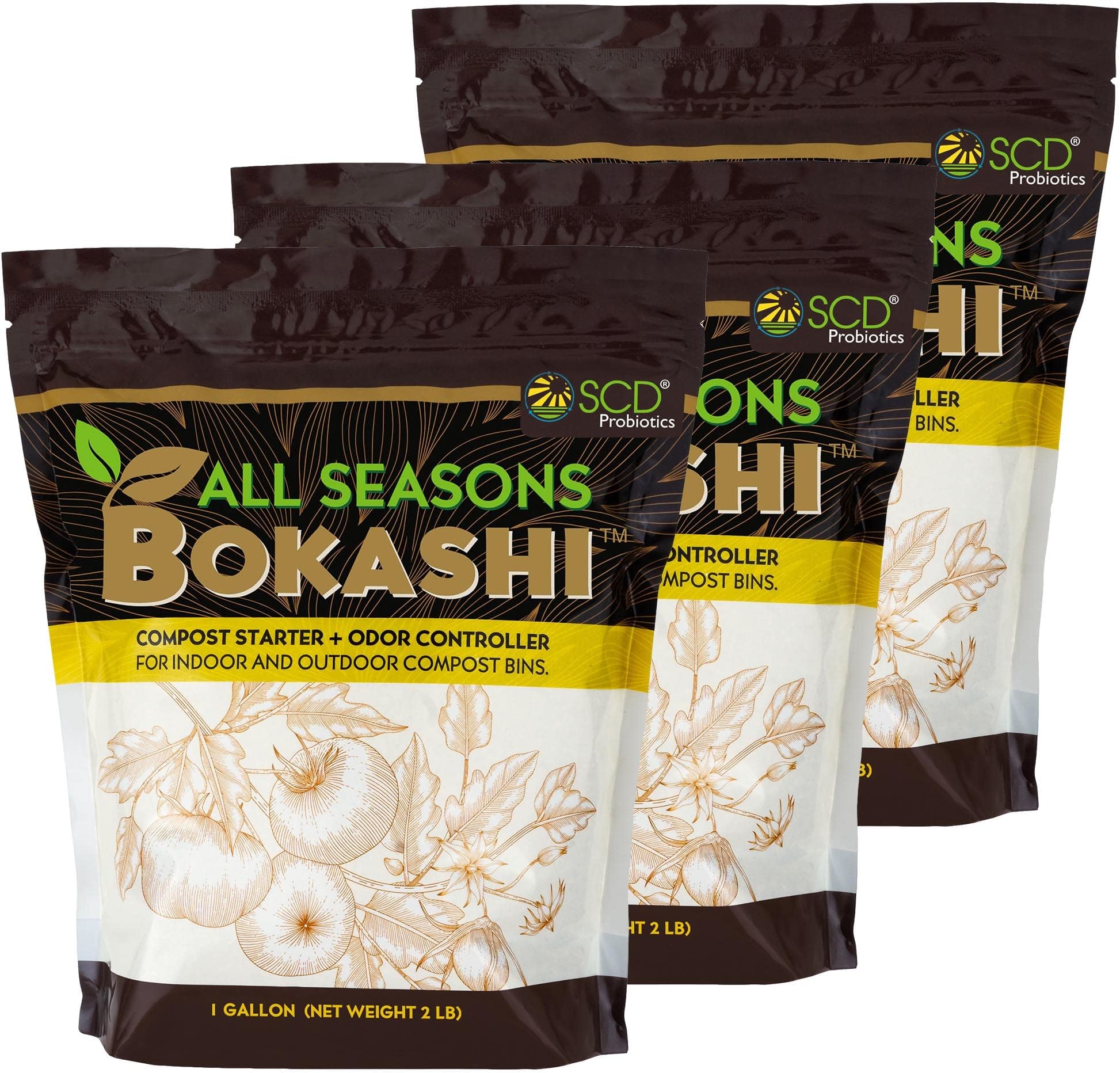 All Seasons Bokashi Compost Starter  6.6 lbs (3 Gallon)